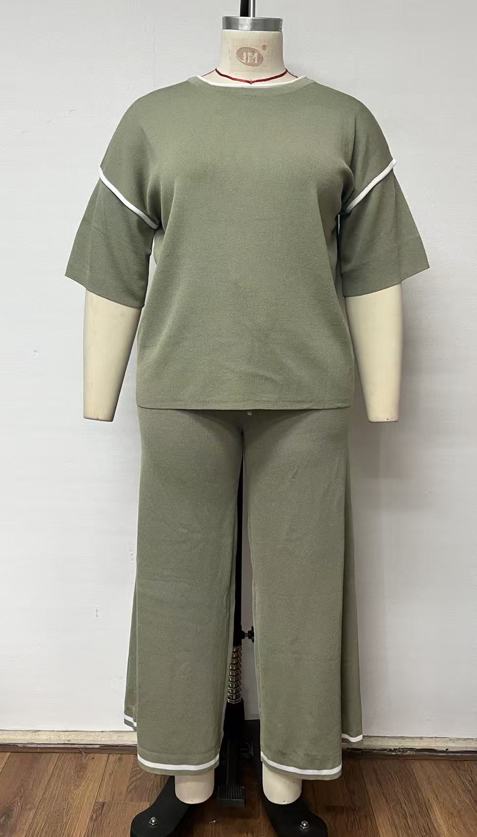 Sweater Set Short Sleeve + Long Pant