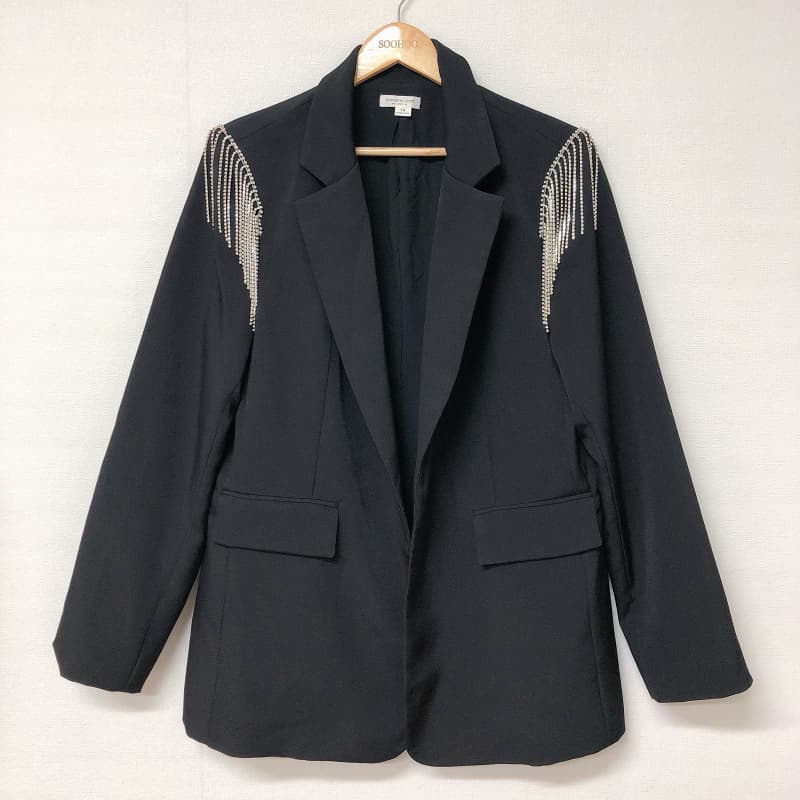 Black Sparkle Blazer