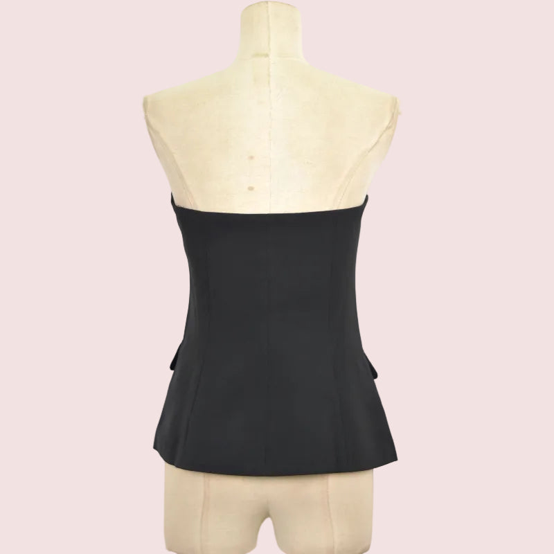 CH1008 Strapless Sweetheart Neckline Corset Top